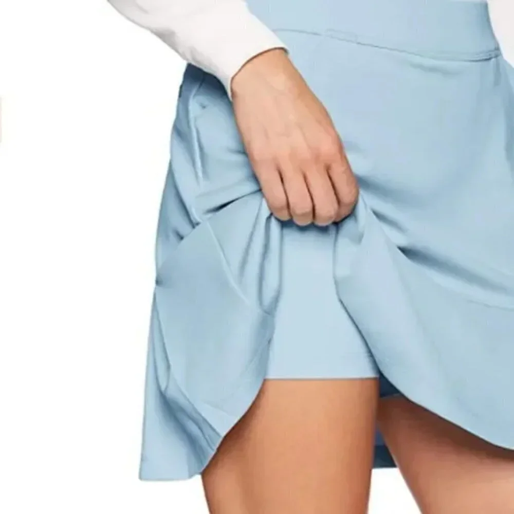 Adidas  Skort Pickle Ball Golf‎ Tennis Preppy Mesh Ruffle Novelty Skirt